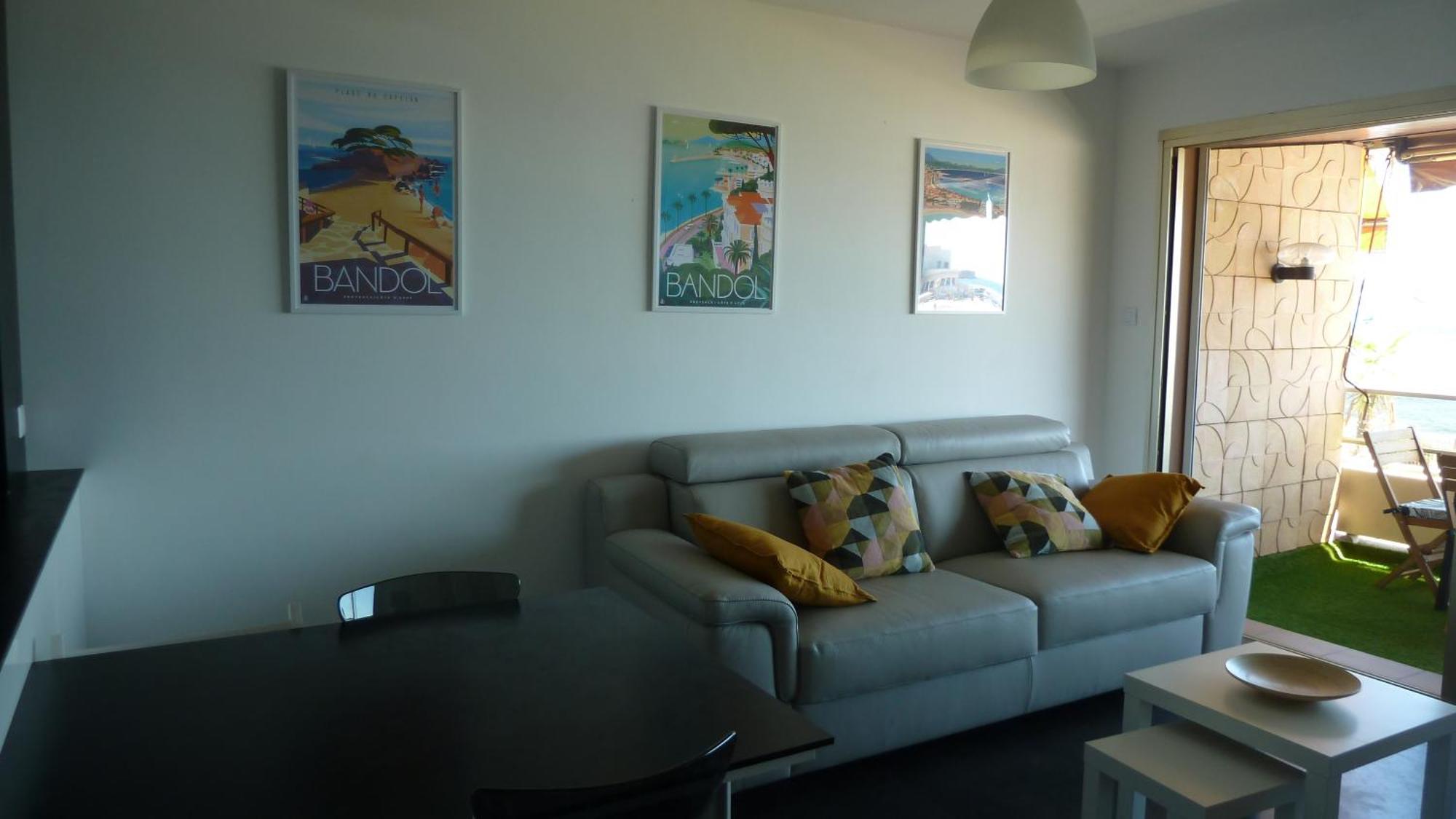Front De Mer - Emplacement Prise - T2 Moderne Et Climatise - Tout A Pied Bandol Esterno foto